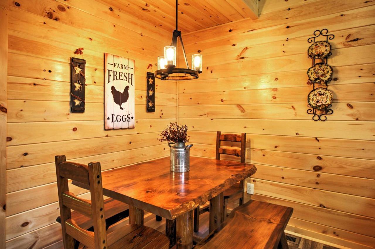 Gatlinburg Cabin With Hot Tub 5 Mi To Downtown Экстерьер фото
