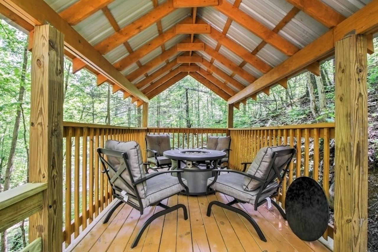 Gatlinburg Cabin With Hot Tub 5 Mi To Downtown Экстерьер фото