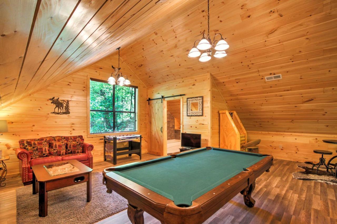 Gatlinburg Cabin With Hot Tub 5 Mi To Downtown Экстерьер фото