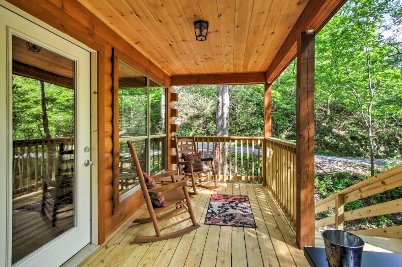 Gatlinburg Cabin With Hot Tub 5 Mi To Downtown Экстерьер фото