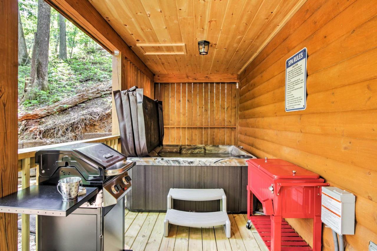 Gatlinburg Cabin With Hot Tub 5 Mi To Downtown Экстерьер фото
